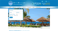 Desktop Screenshot of hotelrentalgroup.com